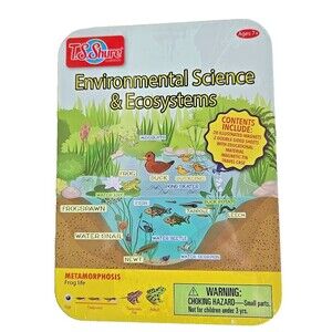 Environmental Science S.T.E.M. Educational Learning Magnetic Tin New  T.S. Shure